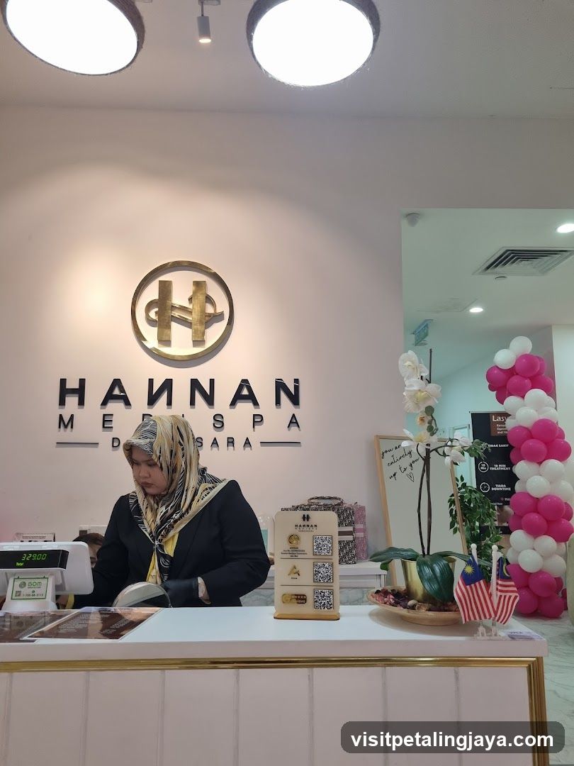 Hannan Medispa Reception Area
