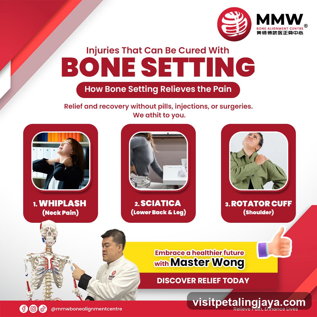 Injuries That Can Be Cured With BONE SETTING