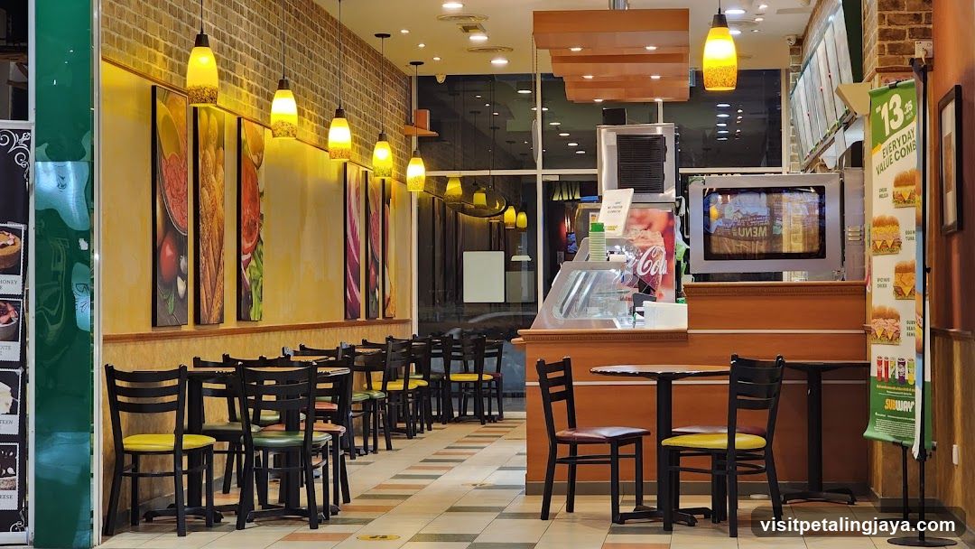 Subway Sandwich Shop Interior
