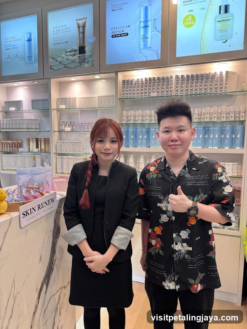 Skin Renew Store Interior