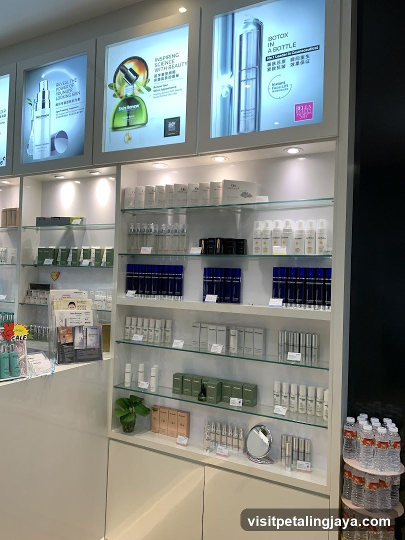Beauty Product Display Shelf