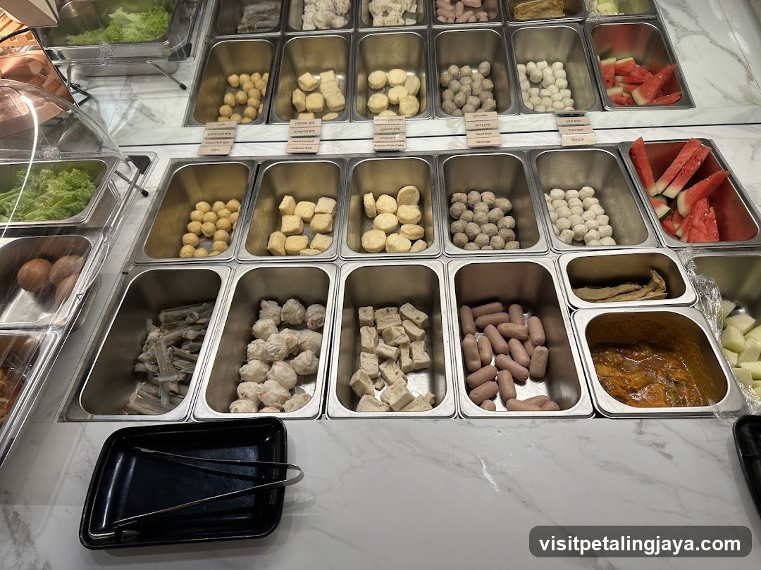 Food Buffet Display