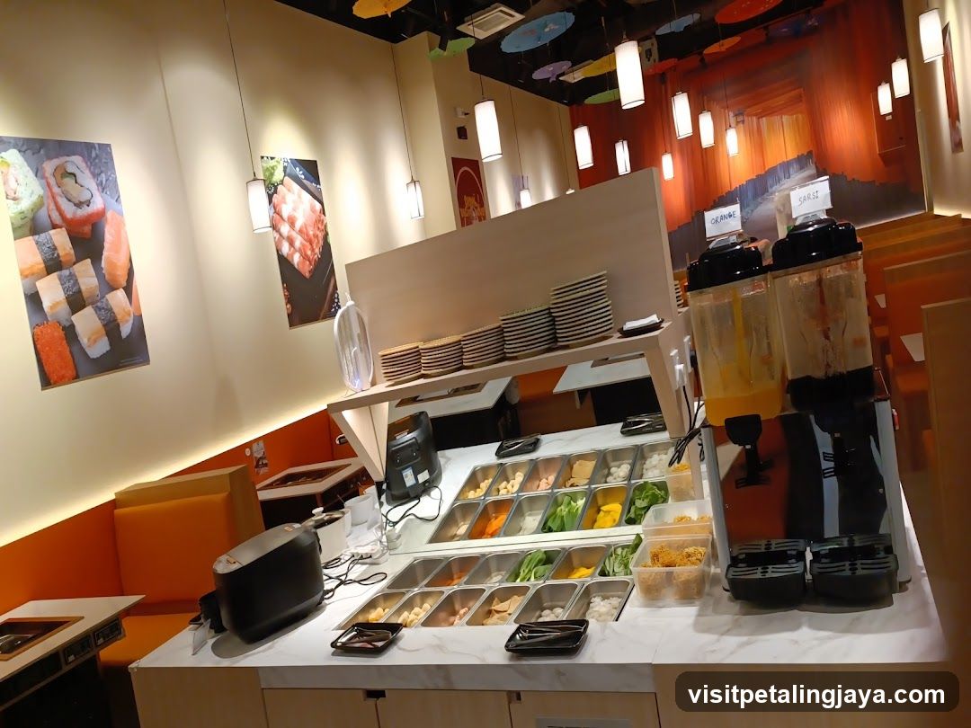 Sushi Buffet Interior