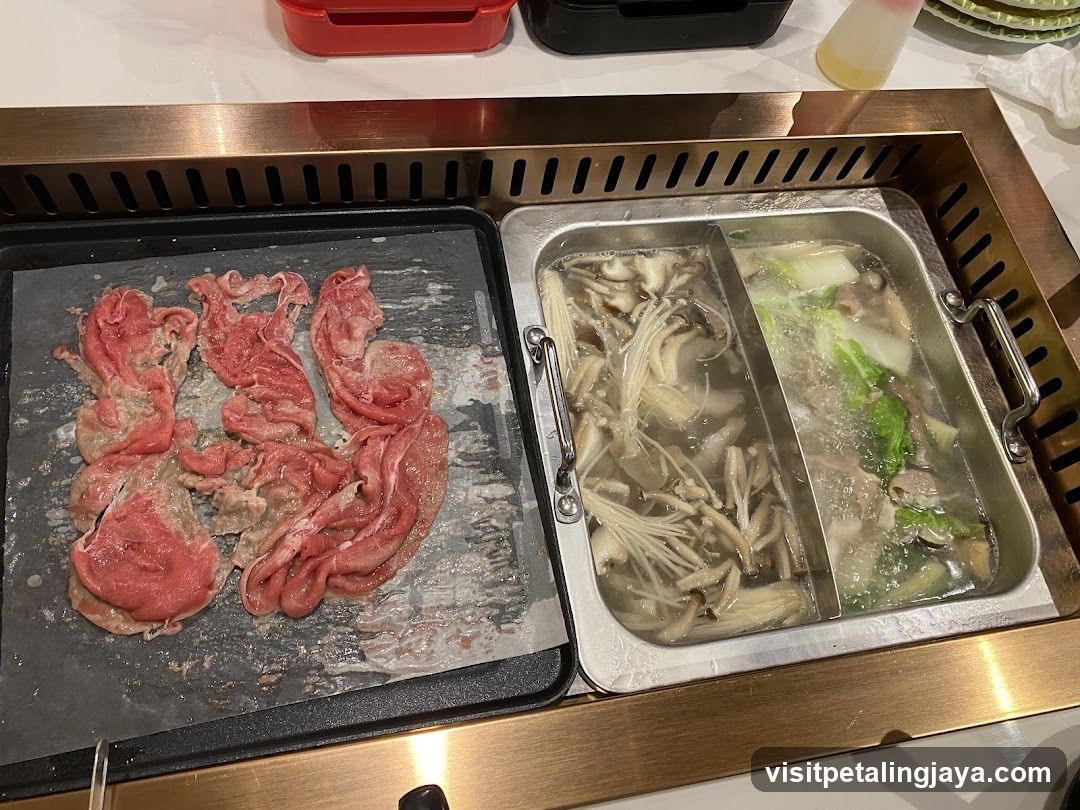 Hot Pot and Grilling Setup
