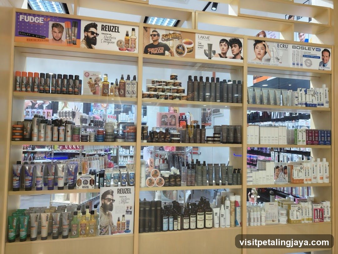 Hair Product Display Shelf