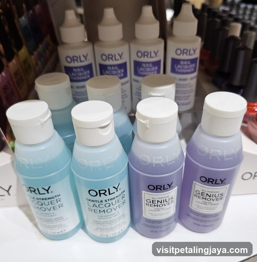 ORLY Nail Lacquer and Remover Display
