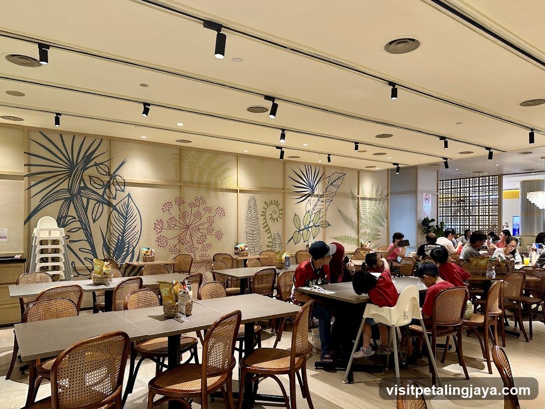 Dining Area with Children