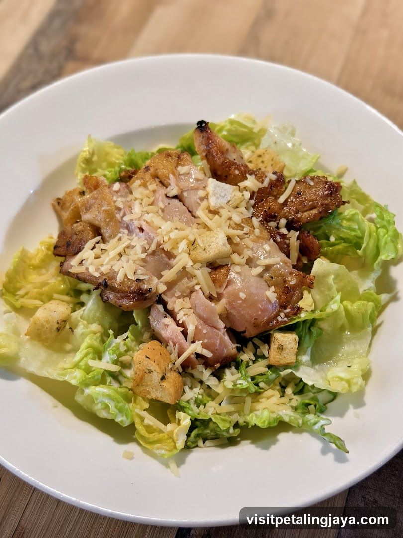 Caesar Salad with Chicken