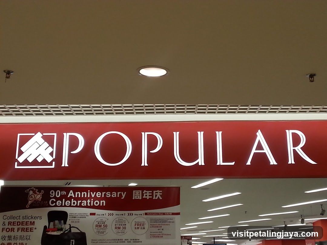 POPULAR Bookstore 大众书局 | 1 Utama
