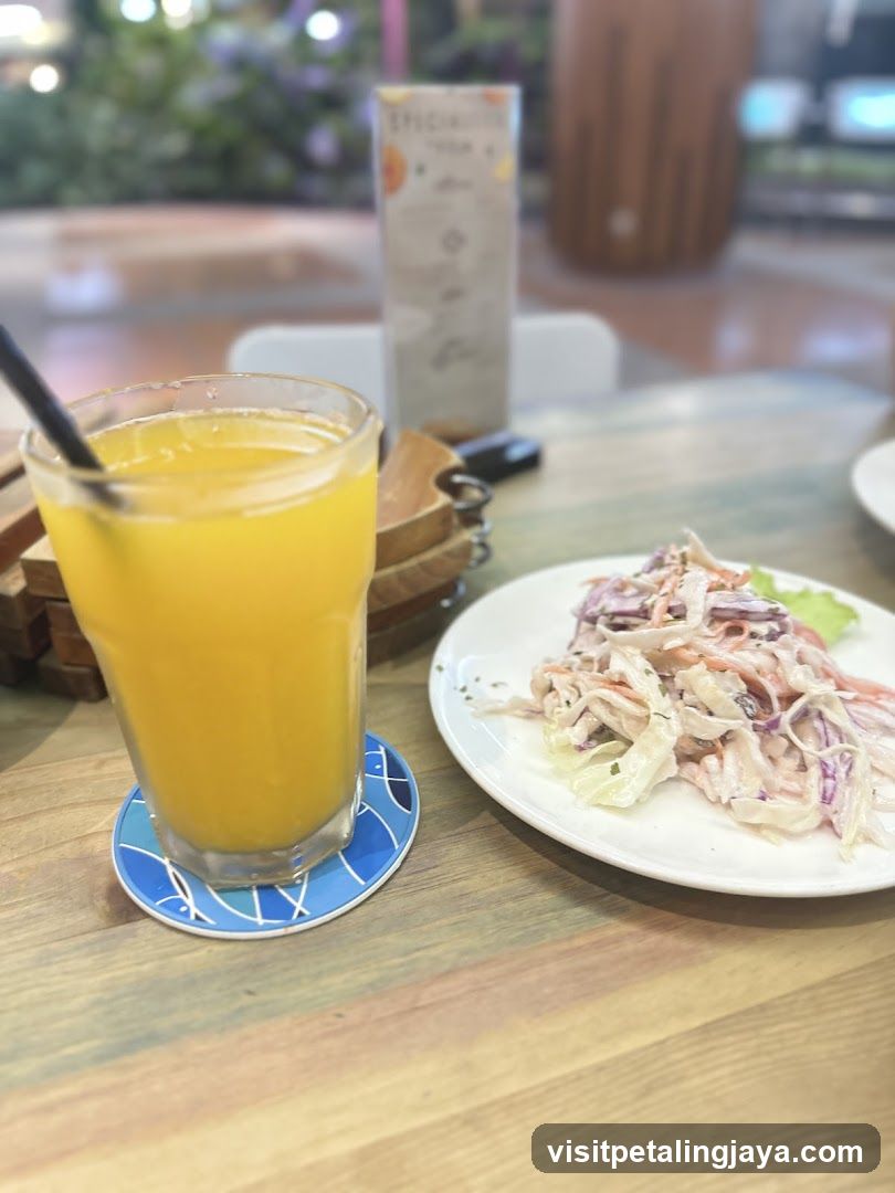 Food and Drink on a Table