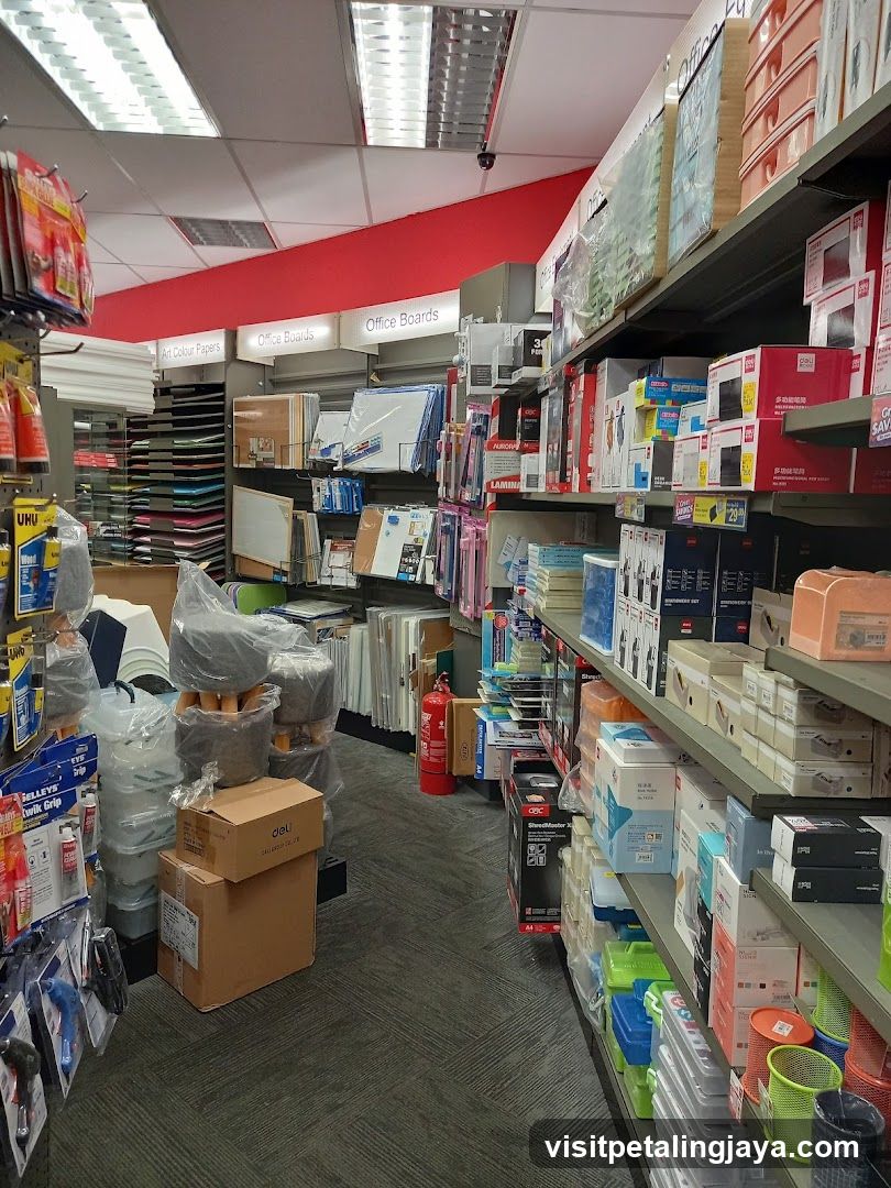 Office Supplies Store Interior