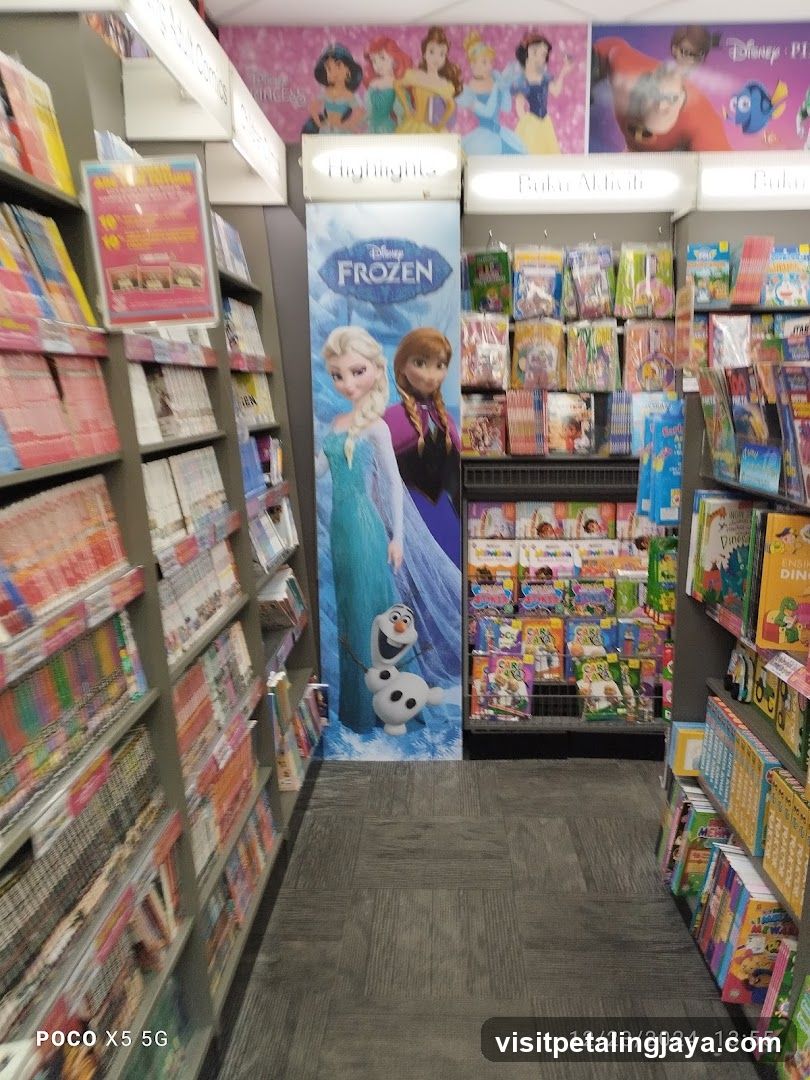 Frozen Bookstore Aisle