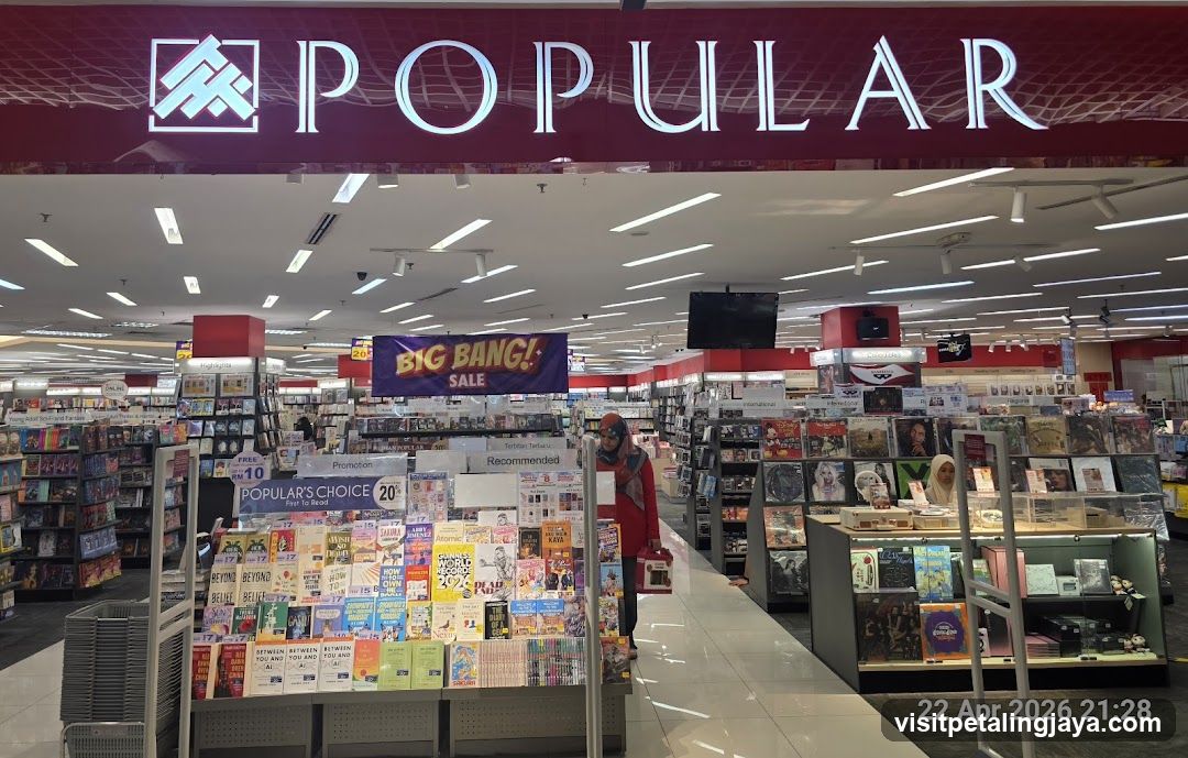 Popular Bookstore Interior