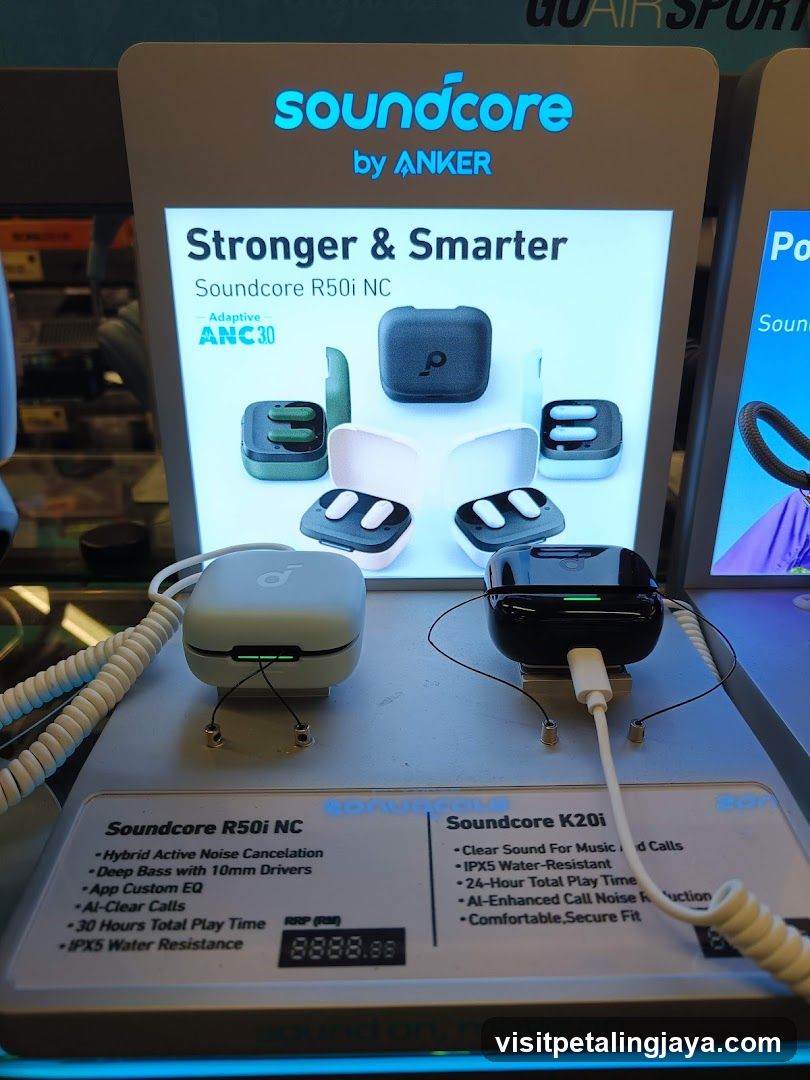 Soundcore Earbuds Display