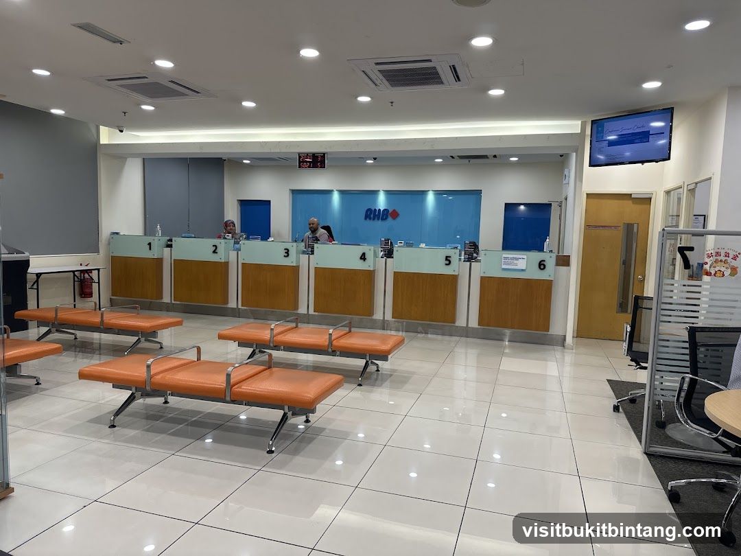 Bank Interior with Waiting Area