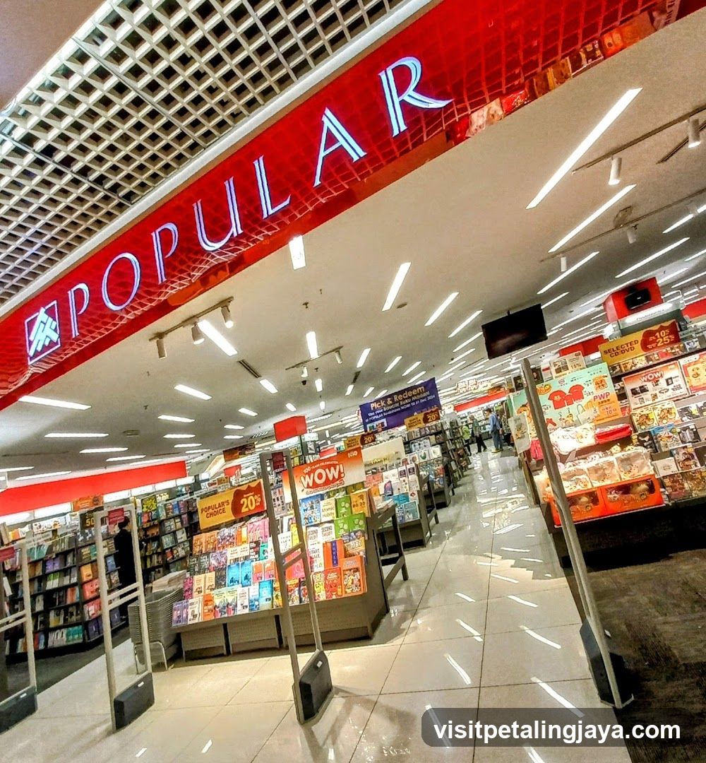 Popular Bookstore Interior
