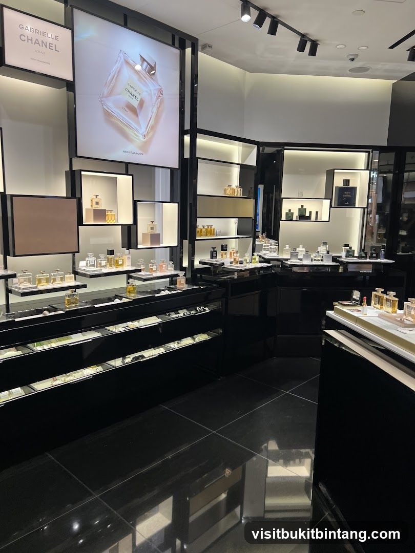 Chanel Fragrance Display