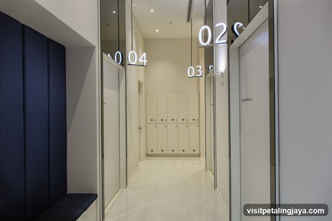Modern Locker Room Interior