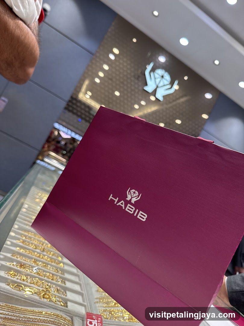 Habib Bank Bag in Jewelry Store