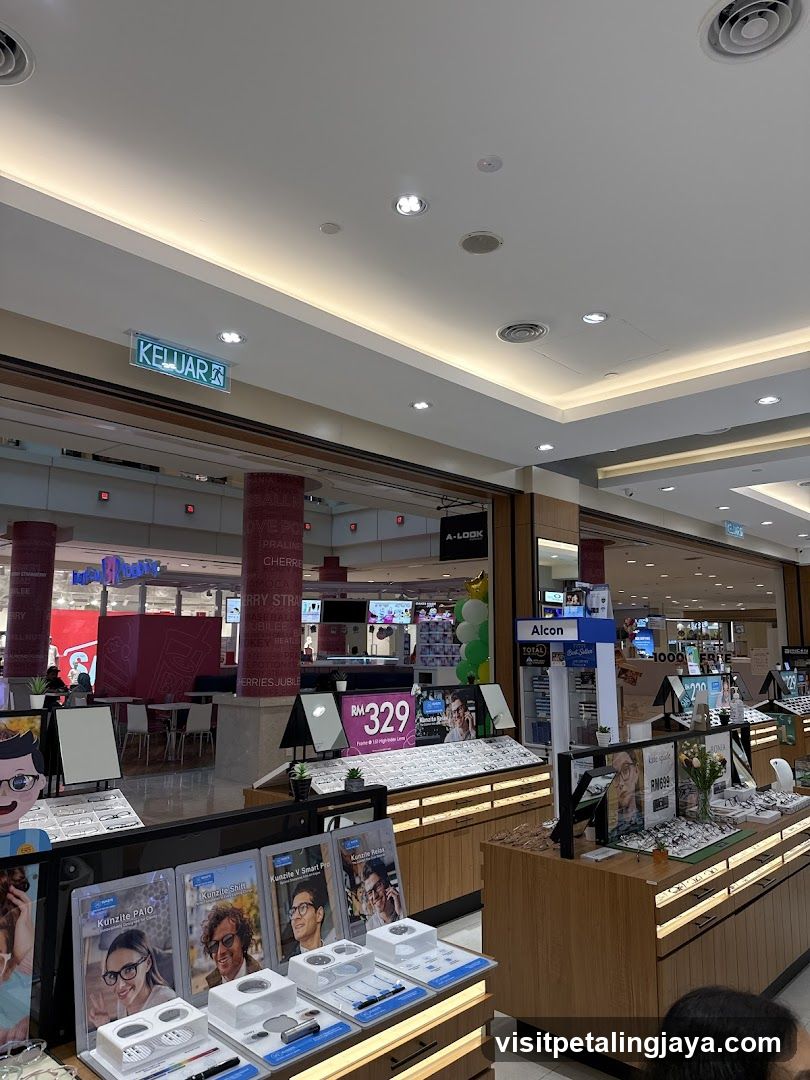 Optical Store Interior Display