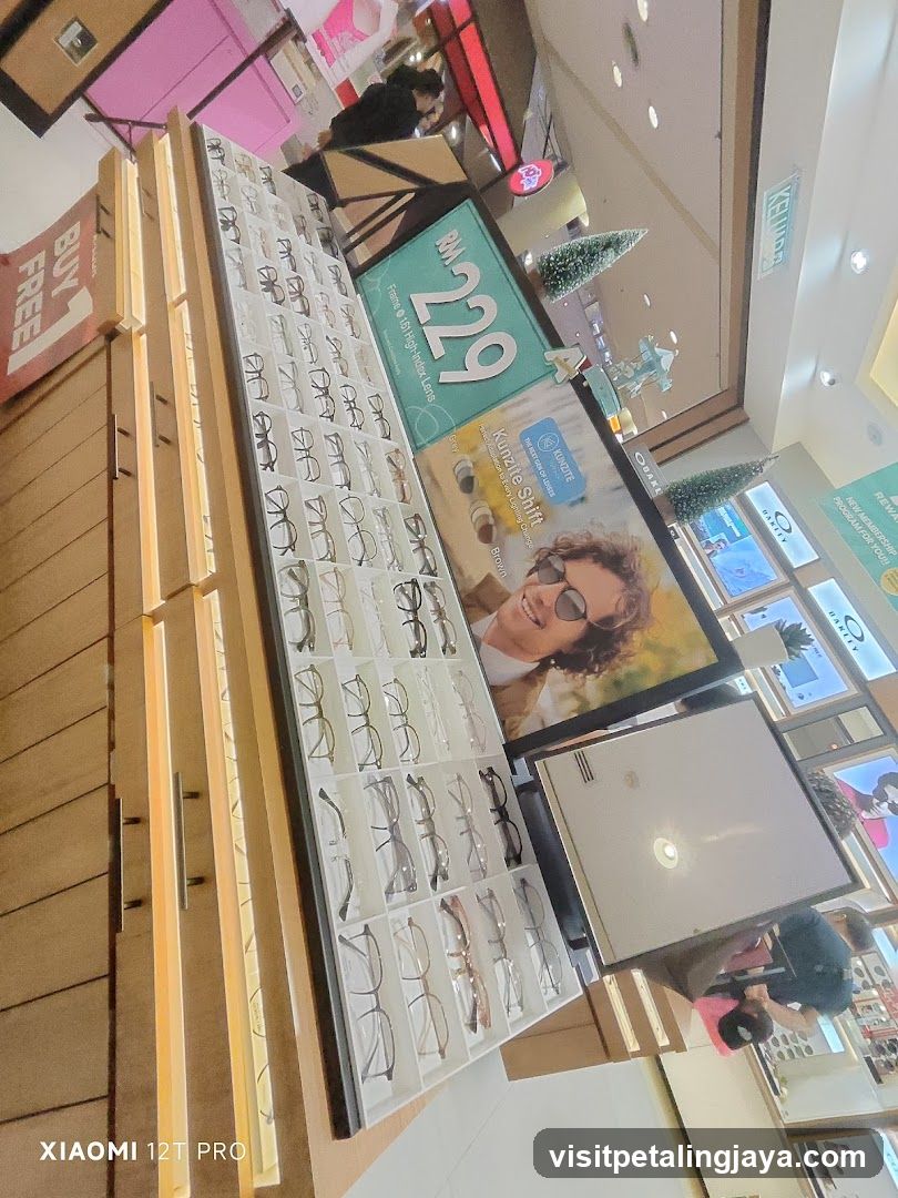 Optical Store Interior Display