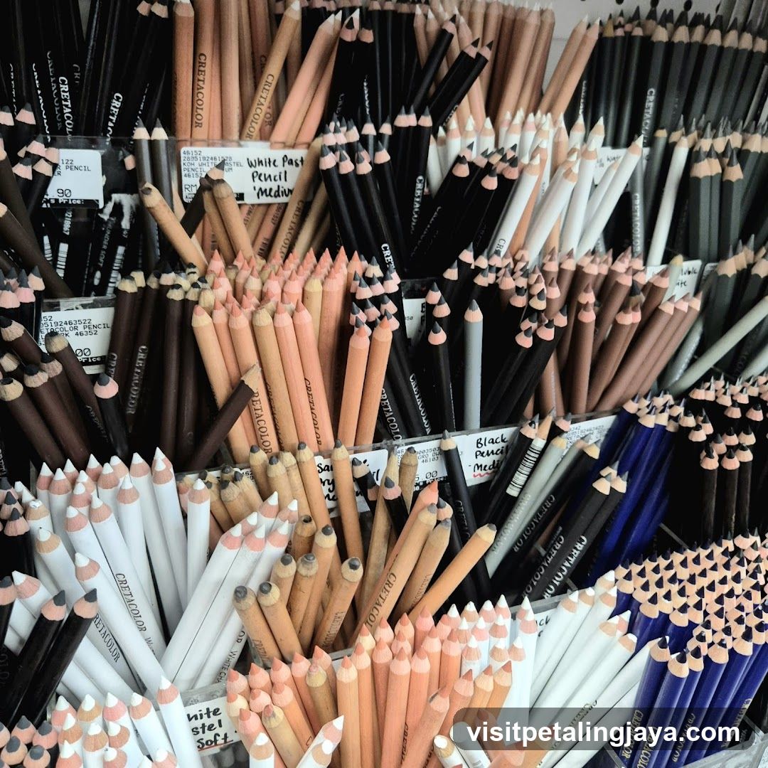 Art Pencils Display
