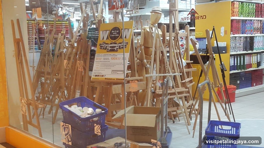 Art Supplies Store Interior View