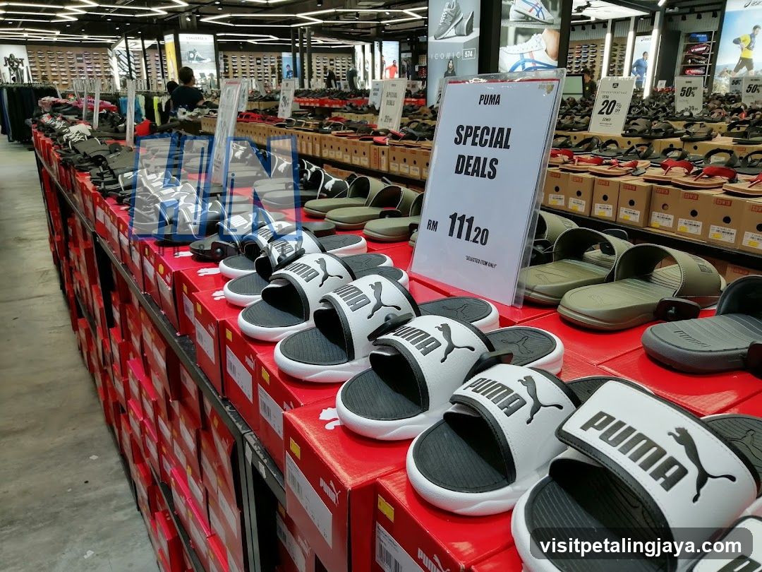 Puma Footwear Display