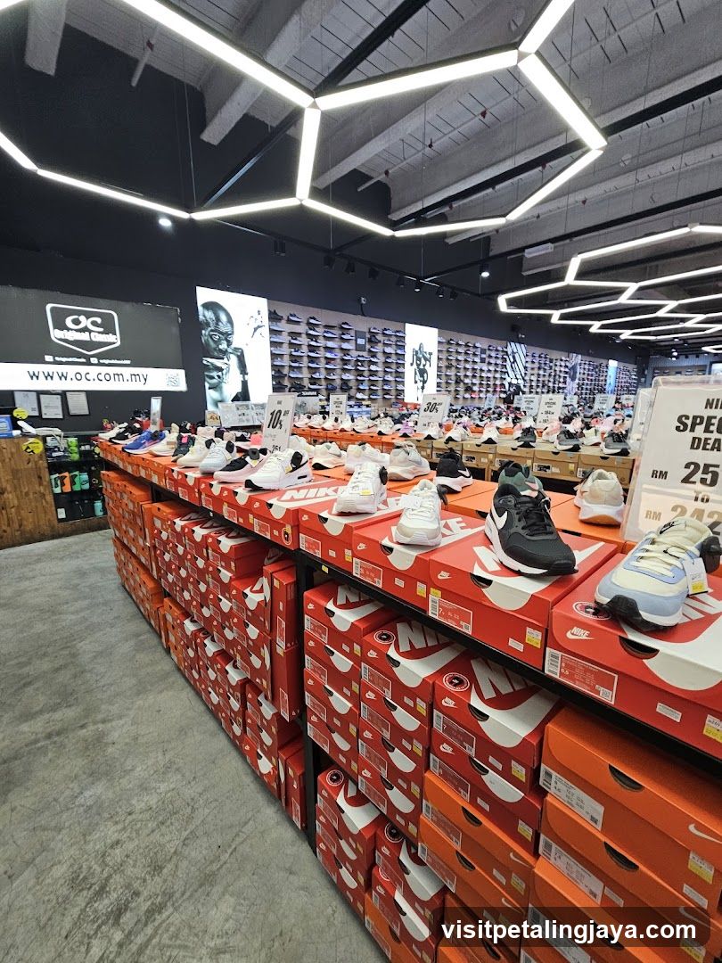 Shoe Store Interior Display