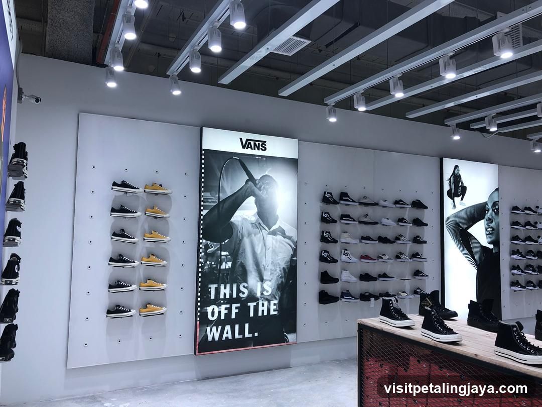 Vans Store Interior Display