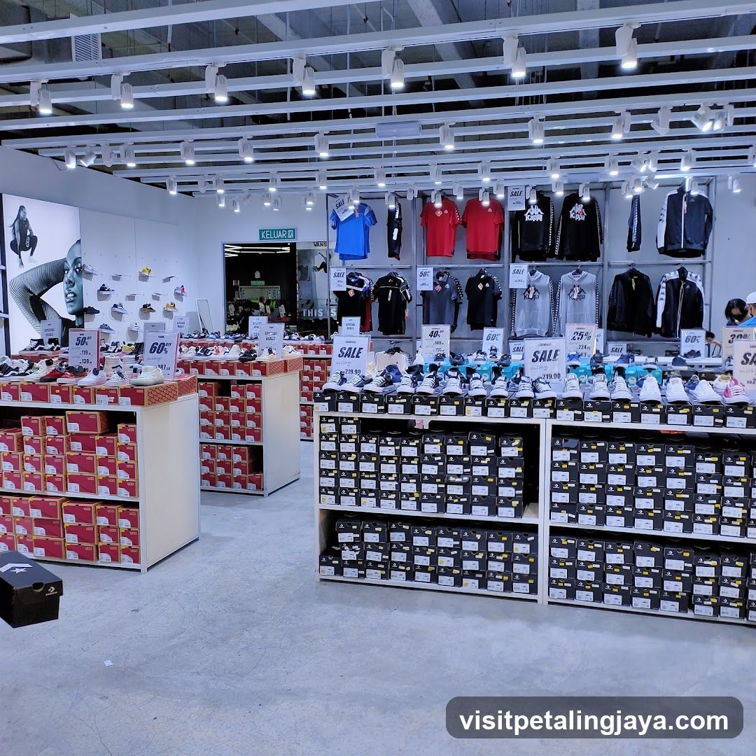 Shoe Store Interior Display