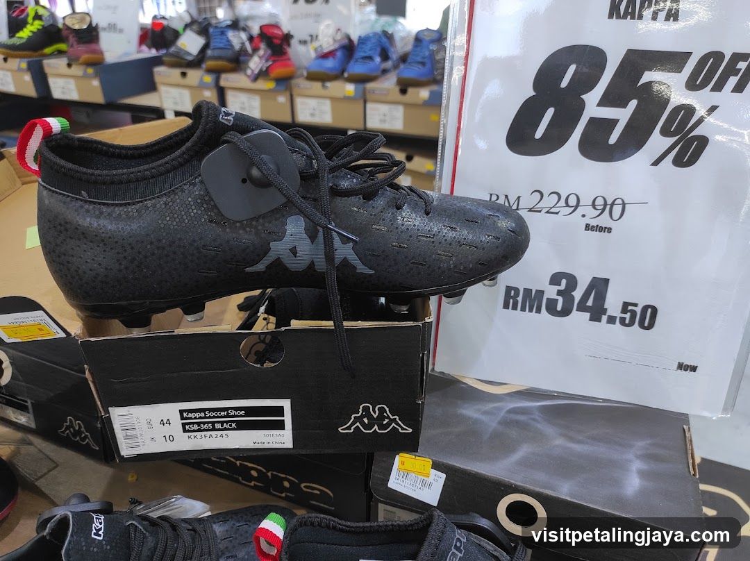 Kappa Soccer Cleans Sale Display
