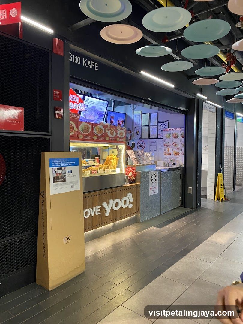 Food Stall Interior View