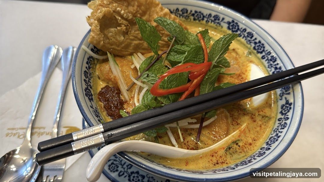 Bowl of Curry with Garnish