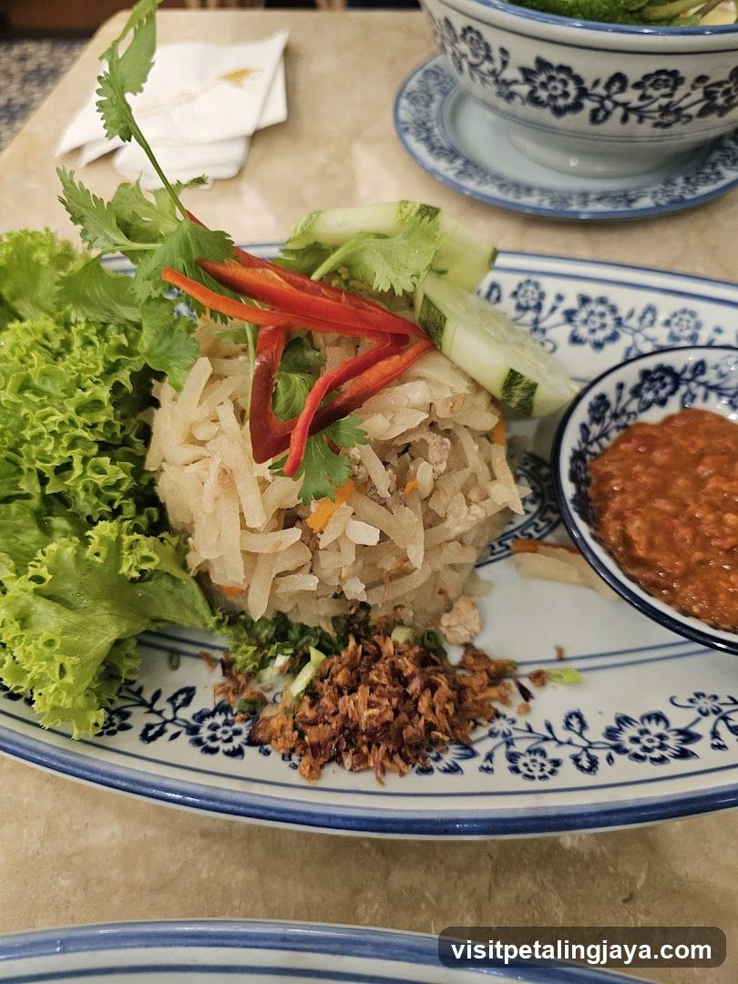 Rice Dish with Garnishes