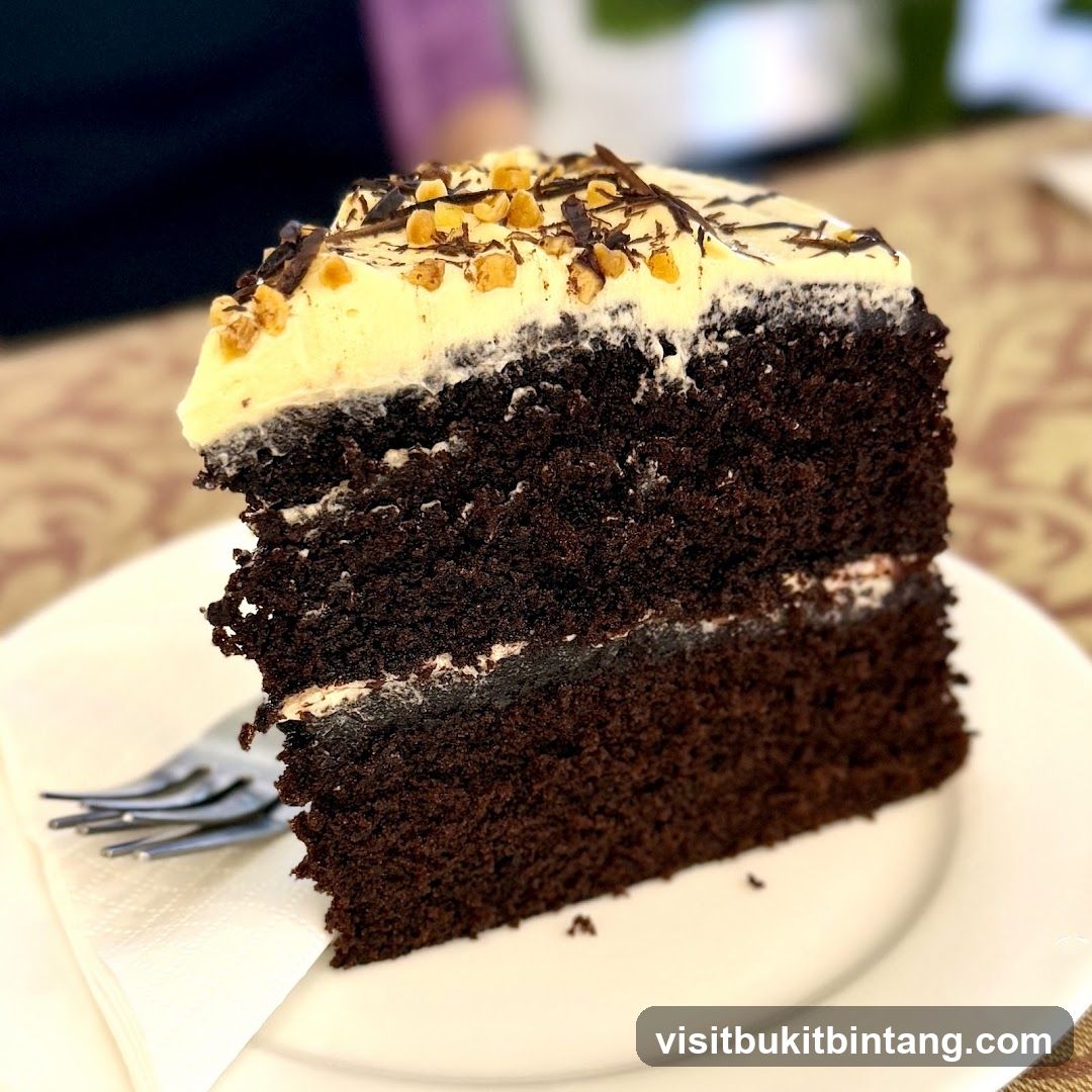 Slice of Chocolate Cake