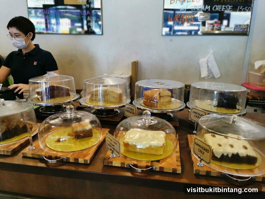 Cakes on Display