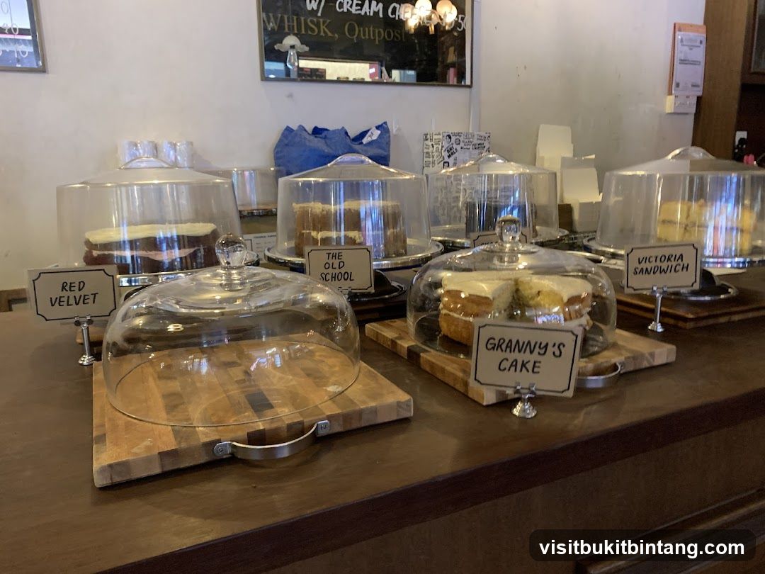 Cakes on Display