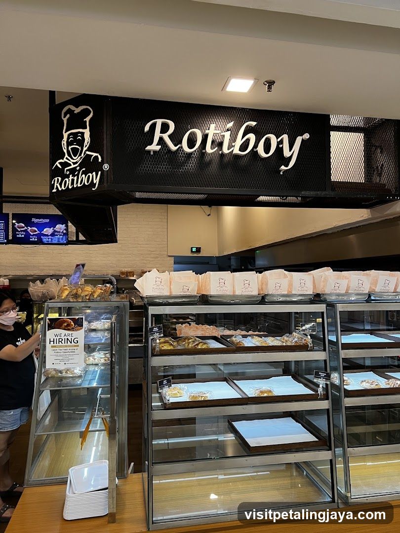 Rotiboy Bakery Interior Display