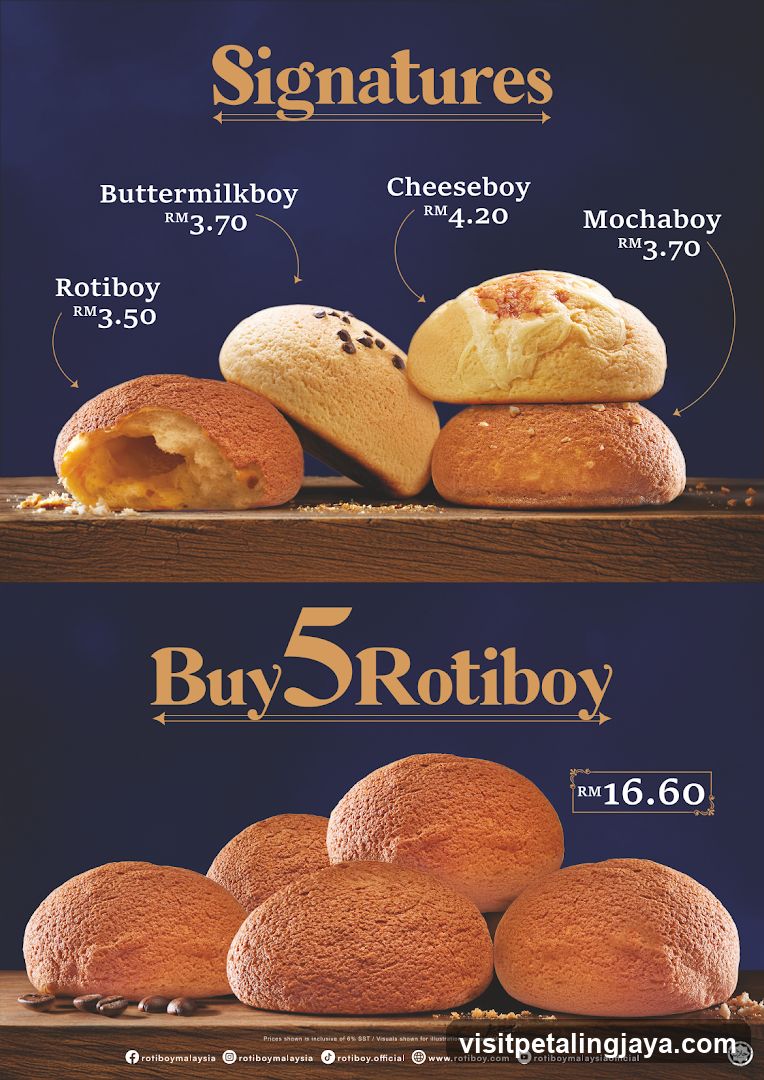Rotiboy Signatures Menu