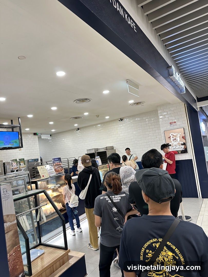 Crowded Bakery Interior