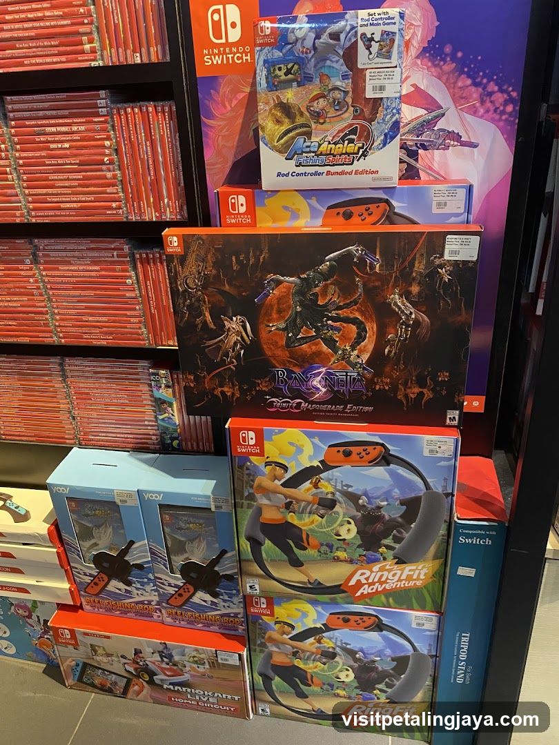 Nintendo Switch Game Display