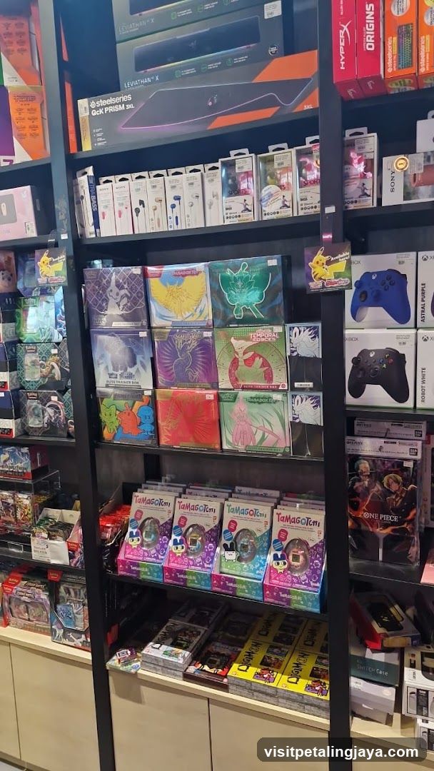 Gaming and Collectibles Store Interior