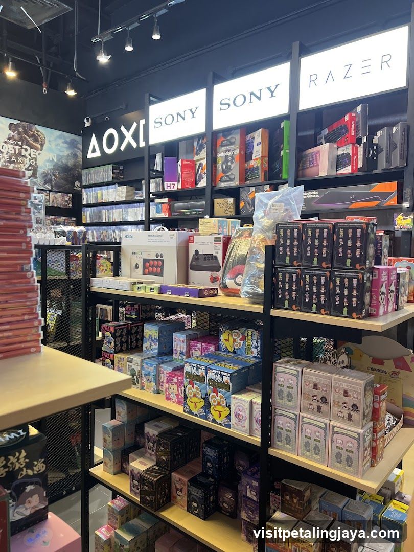 Electronics and Gaming Store Interior