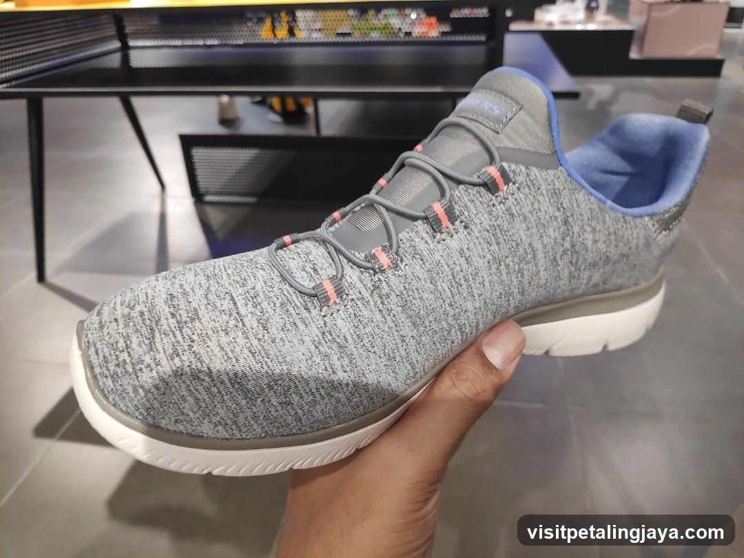 Sneaker Display in Store