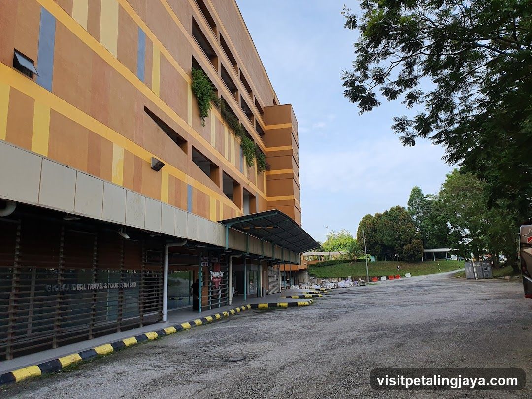 Parking Area Outside Multi-Storey Car Park