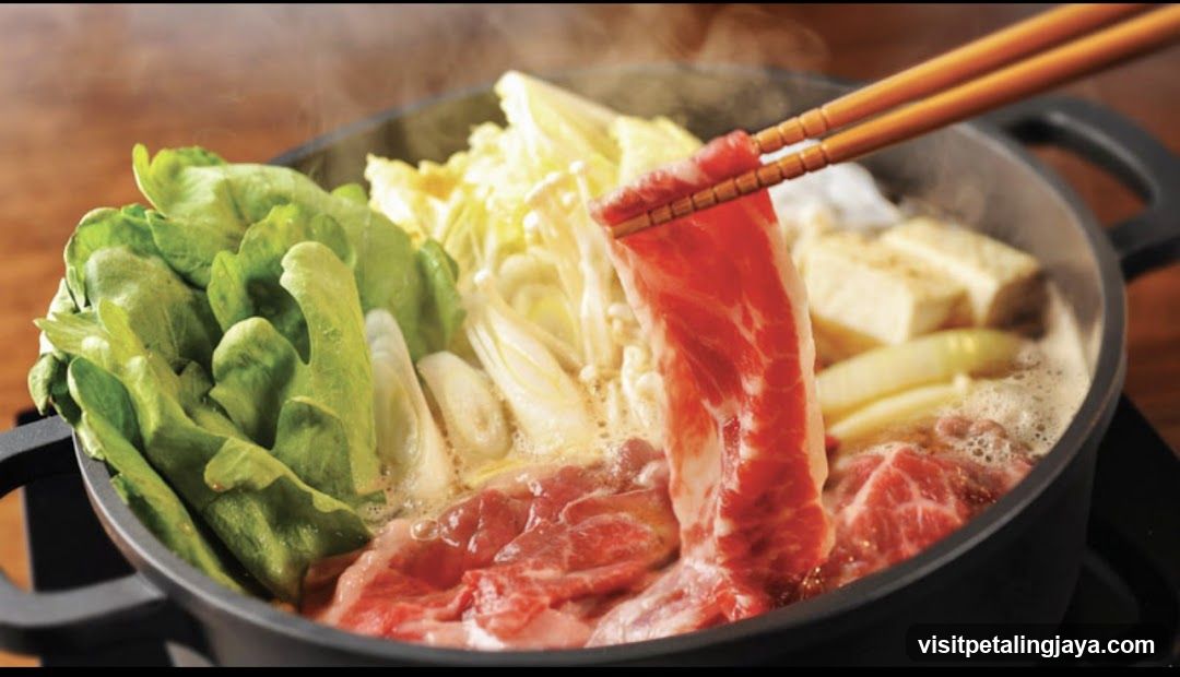 Hot Pot with Meat and Vegetables