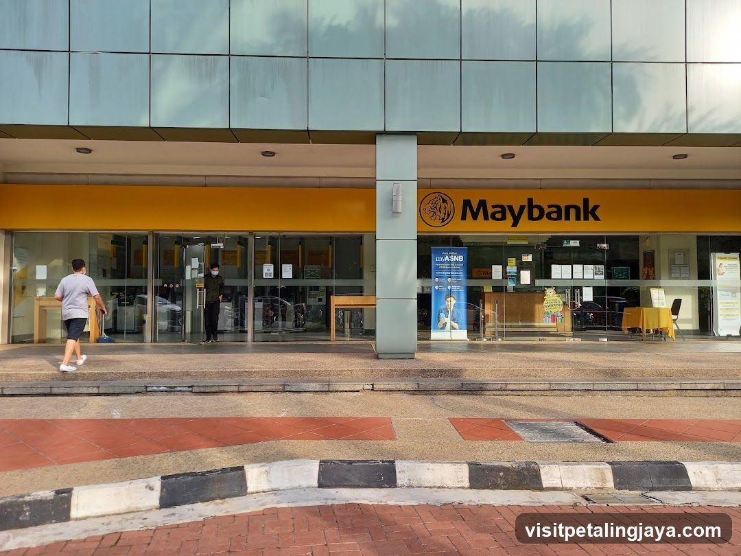 Maybank Branch Entrance