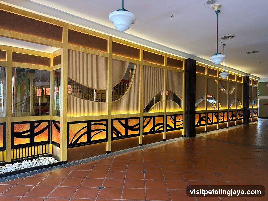 Decorative Interior Wall with Lighting