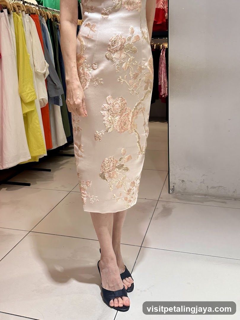 Floral Midi Dress in Store